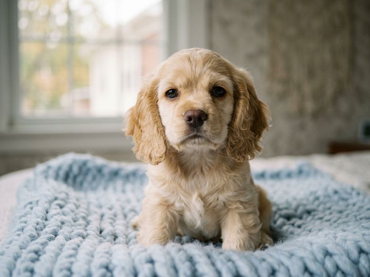 Buff American Cocker Spaniel puppy for sale in Singapore