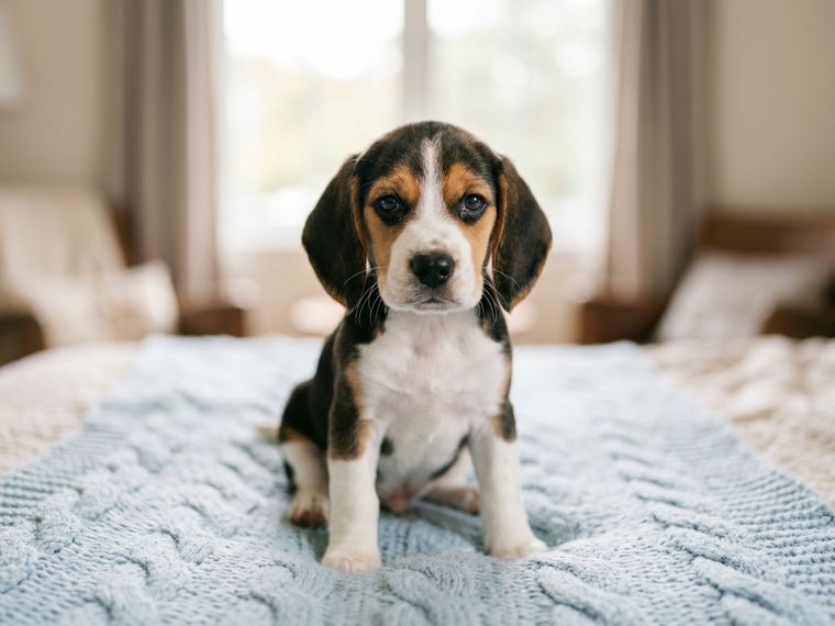 Tri-colour Beagle puppy for sale in Singapore