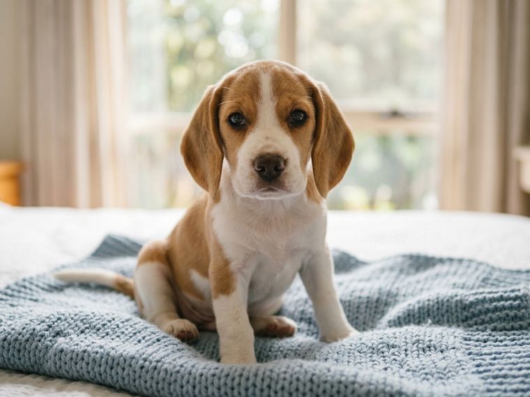 Tan & White Beagle puppy for sale in Singapore