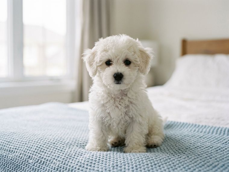 White Bichon Frise puppy for sale in Singapore
