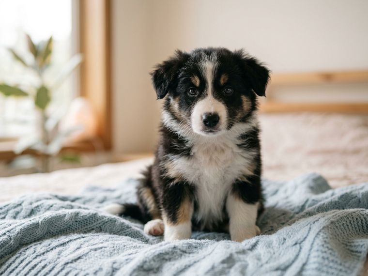 Tri-colour Border Collie puppy for sale in Singapore