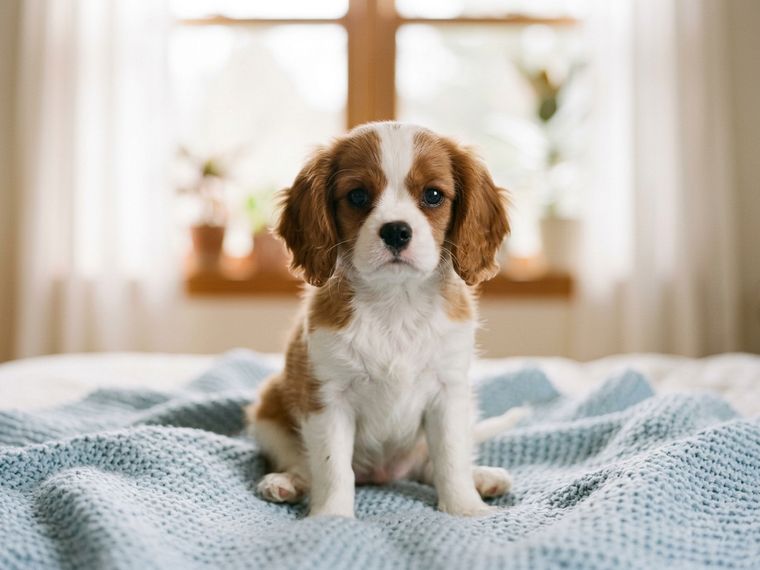 Blenheim Cavalier King Charles Spaniel puppy for sale in Singapore