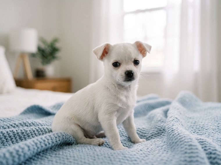 White Chihuahua puppy for sale in Singapore