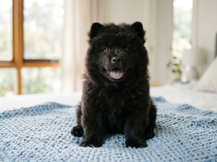 Black Chow Chow puppy for sale in Singapore