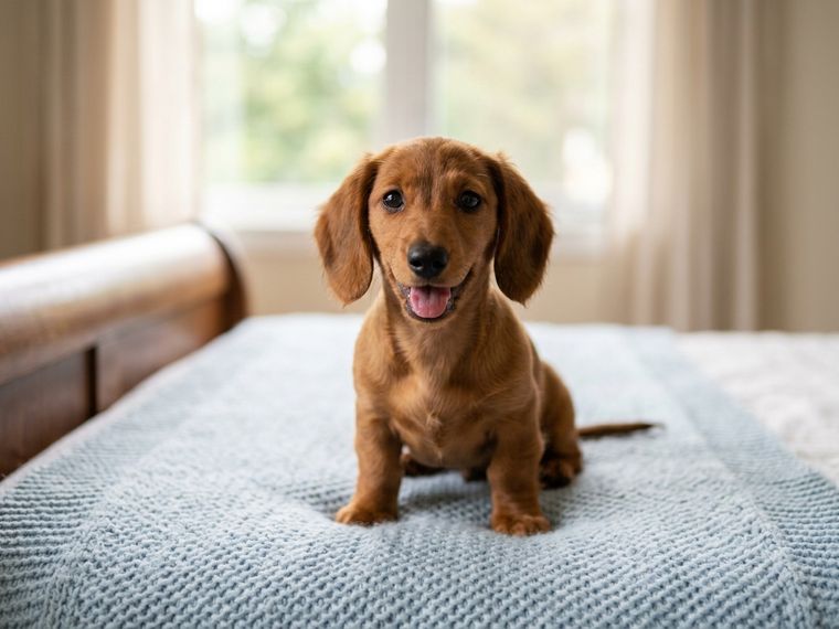 Red Dachshund puppy for sale in Singapore