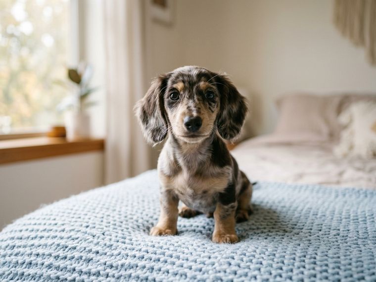 Dapple Dachshund puppy for sale in Singapore
