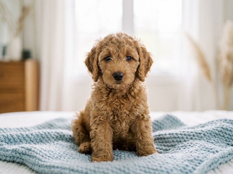 Caramel Labradoodle puppy for sale in Singapore