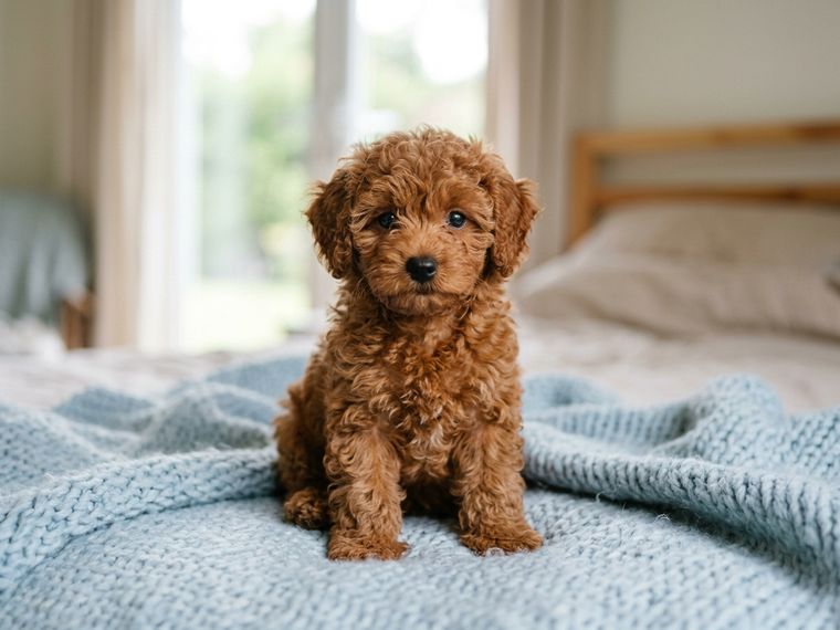 Red Maltipoo puppy for sale in Singapore