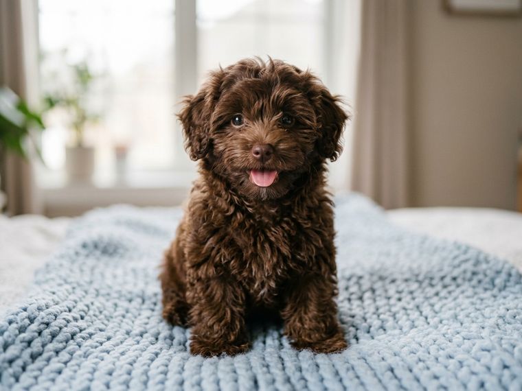 Chocolate Maltipoo puppy for sale in Singapore