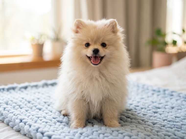 Cream Pomeranian puppy for sale in Singapore