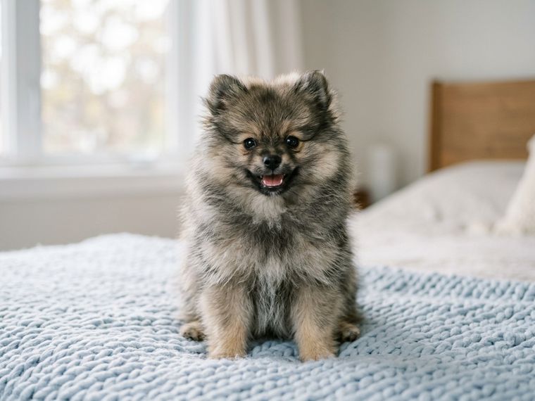 Wolf Sable Pomeranian puppy for sale in Singapore
