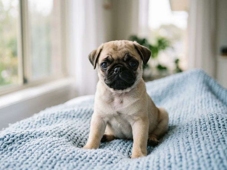 Fawn Pug puppy for sale in Singapore