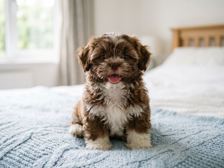 Liver Shih Tzu puppy for sale in Singapore
