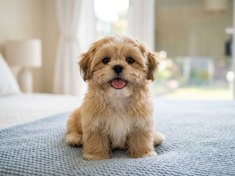 Gold Shih Tzu puppy for sale in Singapore