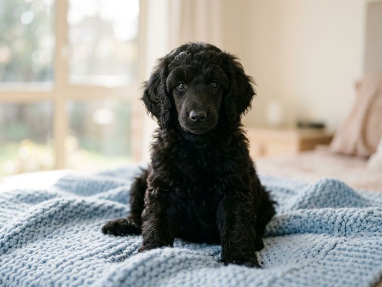 Black Standard Poodle puppy for sale in Singapore