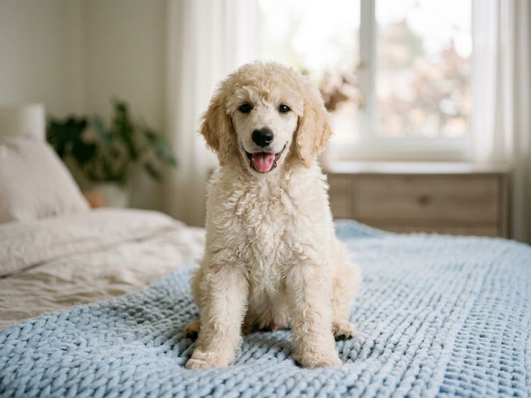 Cream Standard Poodle puppy for sale in Singapore