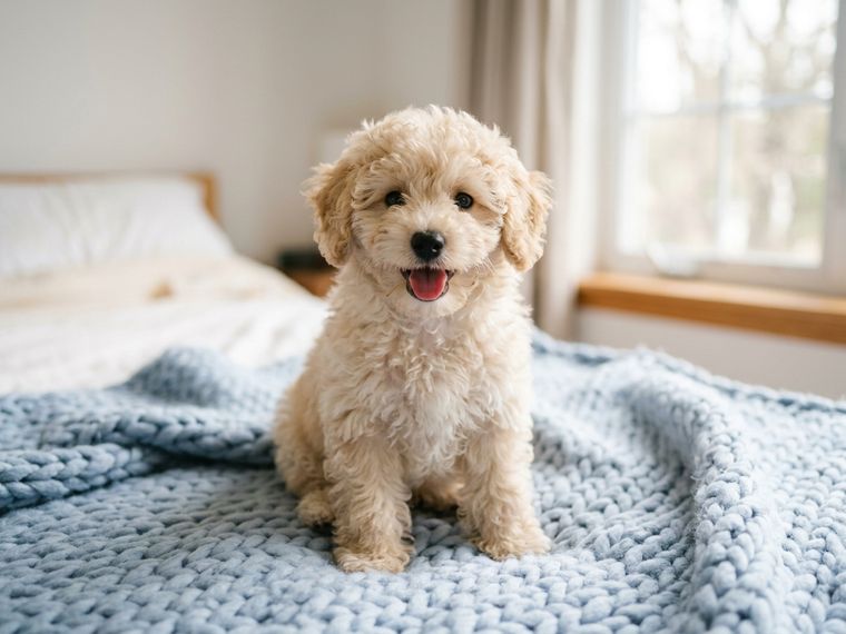 Cream Toy Poodle puppy for sale in Singapore