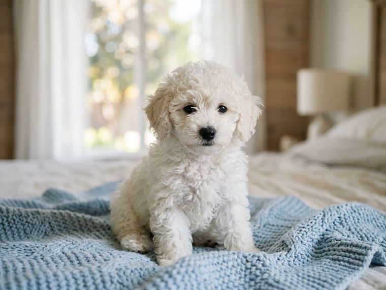 White Toy Poodle puppy for sale in Singapore