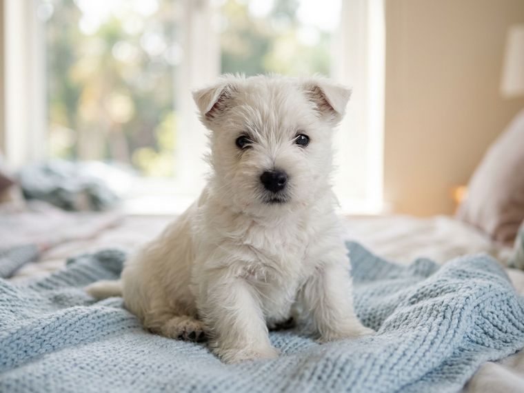 White West Highland Terrier puppy for sale in Singapore