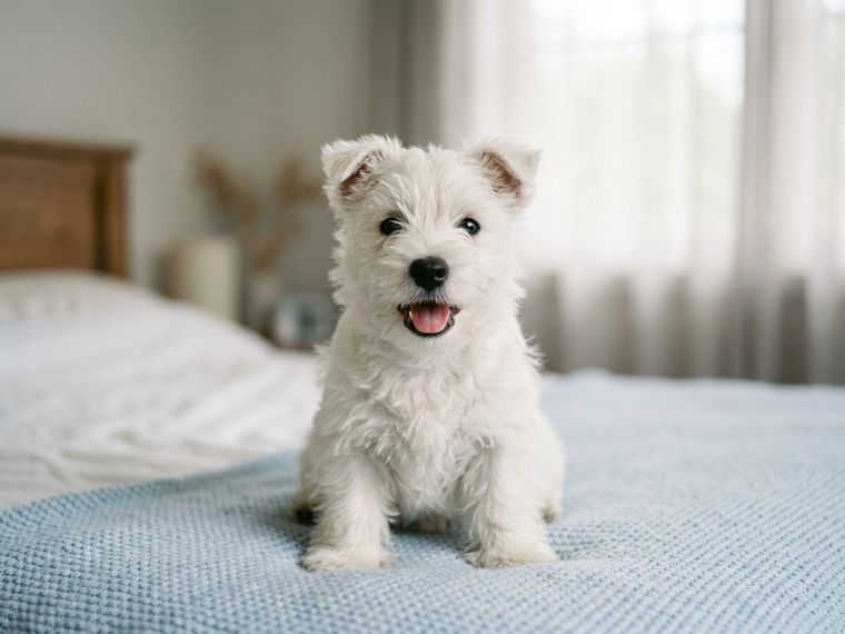 Bright White West Highland Terrier puppy for sale in Singapore